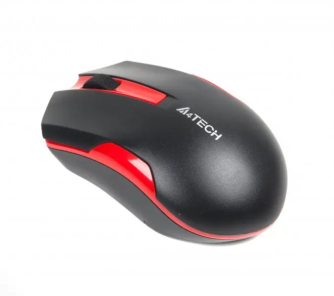 Миша A4Tech G3-200N Wireless black+red - фото 5