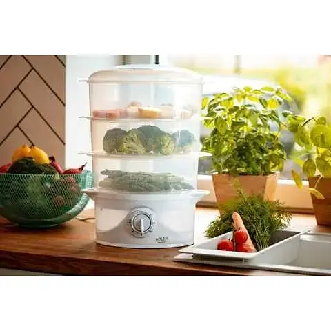 Пароварка Adler AD 633 800 Вт - фото 6