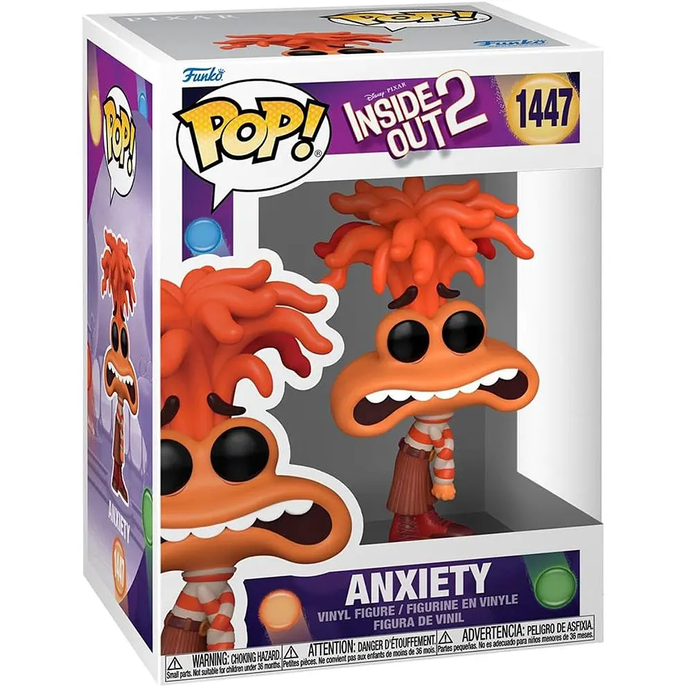 Ігрова фігурка Funko Pop! серії Думками навиворіт 2 - Тривожність (75996) - фото 2