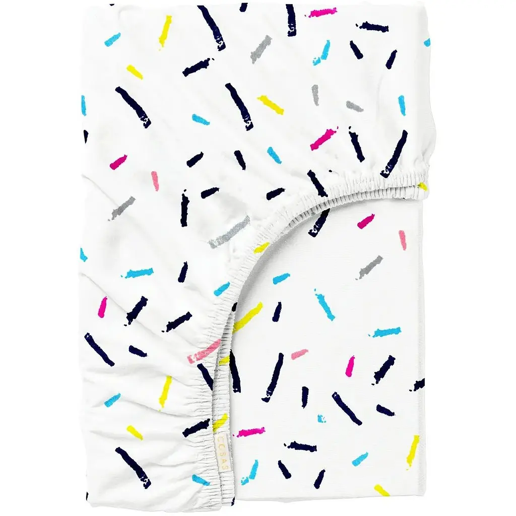 Простирадло на резинці в дитяче ліжечко Cosas Color Lines 60х120х12 см (ColorLine_120)