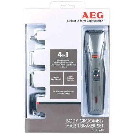 Машинка для стрижки — тример 4 в 1 AEG BHT 5640 - фото 4