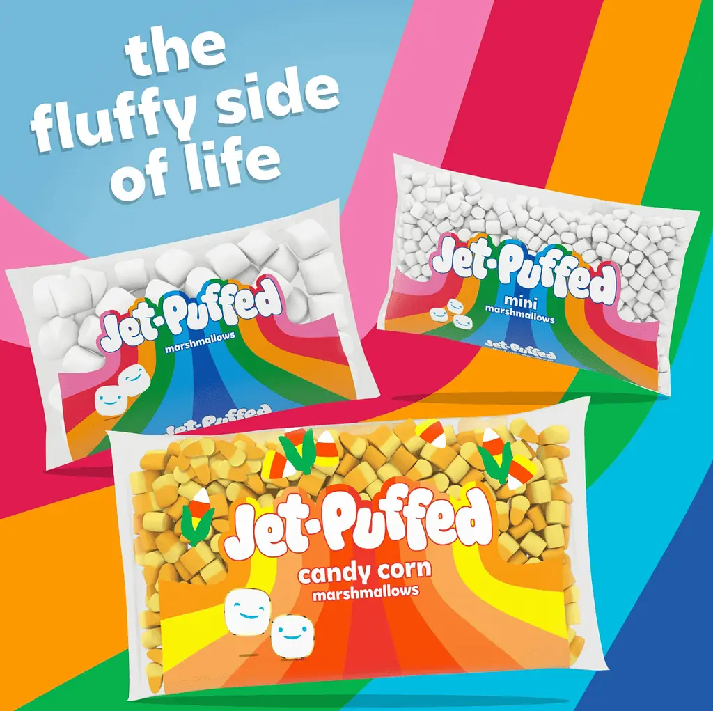 Маршмеллоу Jet Puffed Candy Corn Marshmallows 226г - фото 8