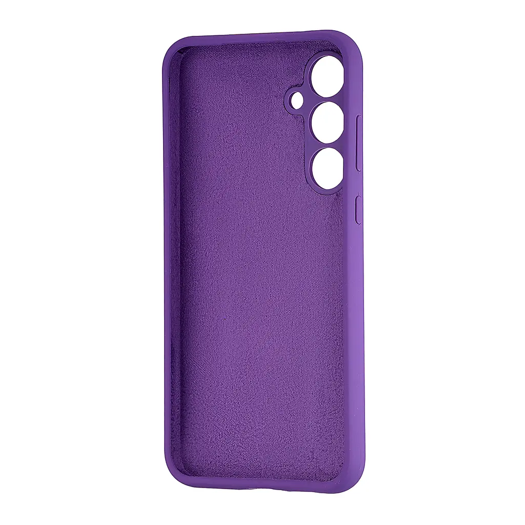 Чохол Silicone Case Samsung A55 (A556) Purple - фото 2