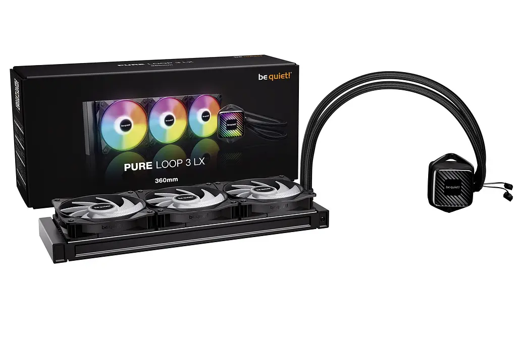 Система водяного охолодження be quiet! Pure Loop 3 LX 360mm (BW031EU) - фото 4