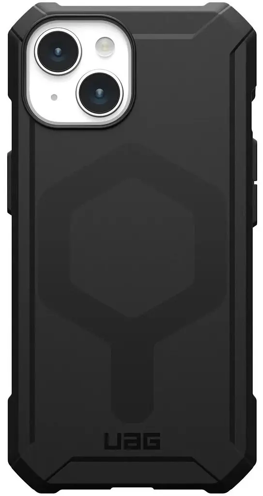 Оригінальний протиударний чохол для iPhone 15/14/13 UAG Essential Armor MagSafe Black 114288114040