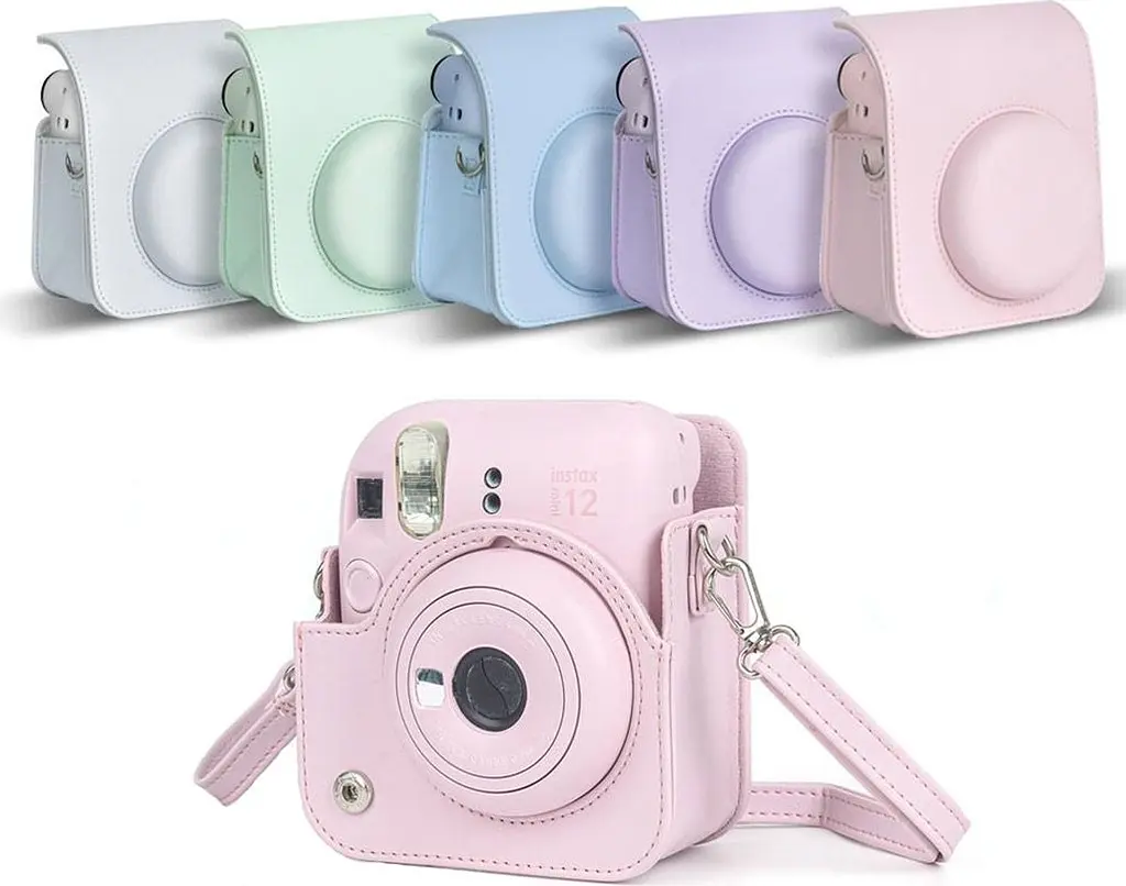 Чохол для фотокамер моментального друку Fujifilm Instax Mini 12 Purple [87011] - фото 5