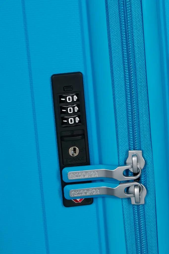 Валіза American Tourister REJOY AZURE BLUE 55x40x20 55 см MH3*31001 - фото 9