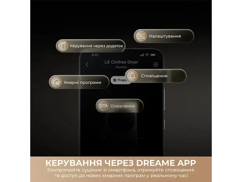 Сушильна машина Dreame L9 (DWD09L90TA) - фото 4