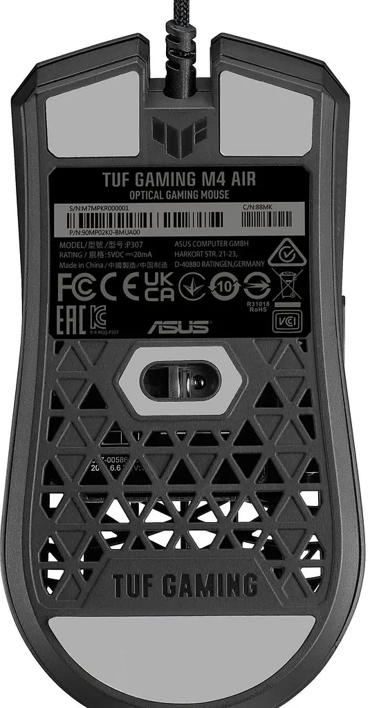 Миша ASUS TUF Gaming M4 Air USB Black (90MP02K0-BMUA00) - фото 6