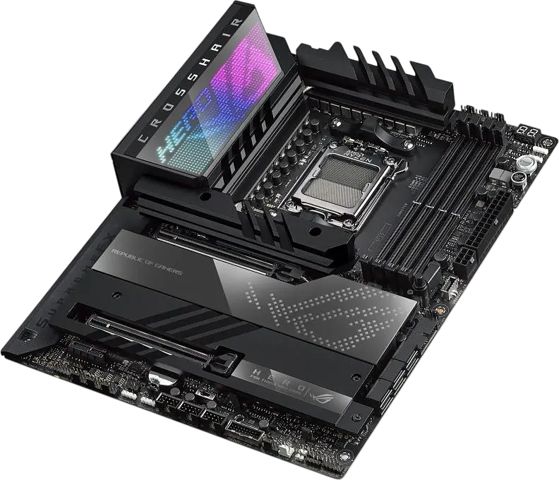 Материнська плата Asus X670E ROG Crosshair Hero Socket AM5 (ROG CROSSHAIR X670E HERO) Б/В - фото 2
