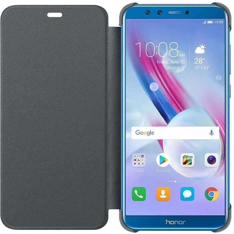 Чохол-книжка Huawei Honor 9 Lite Flip Cover Black оригінальний виробництво - фото 4
