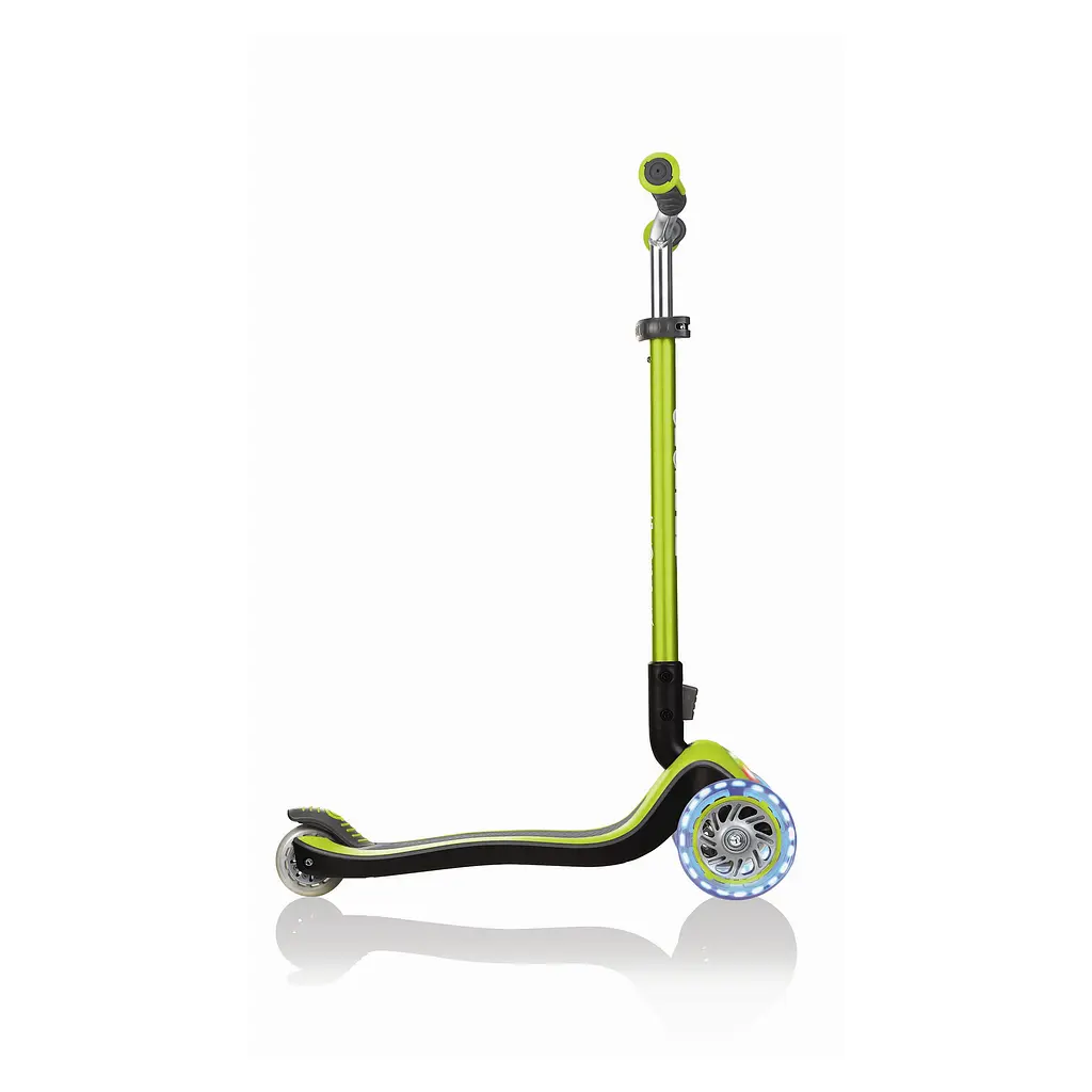 Самокат Globber Elite Prime з підсвіткою зелений до 50 кг, 3+, 3 колеса (444-806) - фото 2