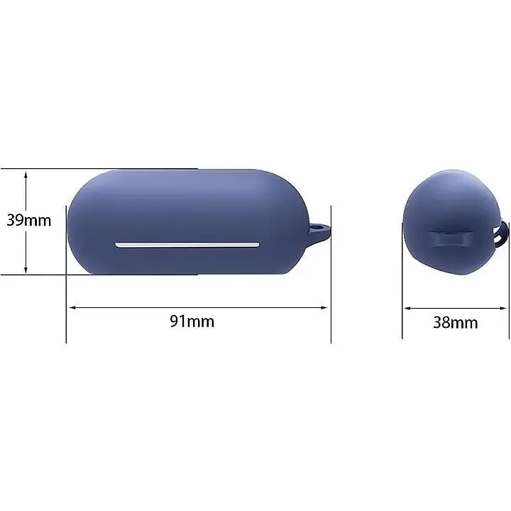 Чохол BeCover Silicon для Sony WF-C500 Dark Blue (712021) - фото 3