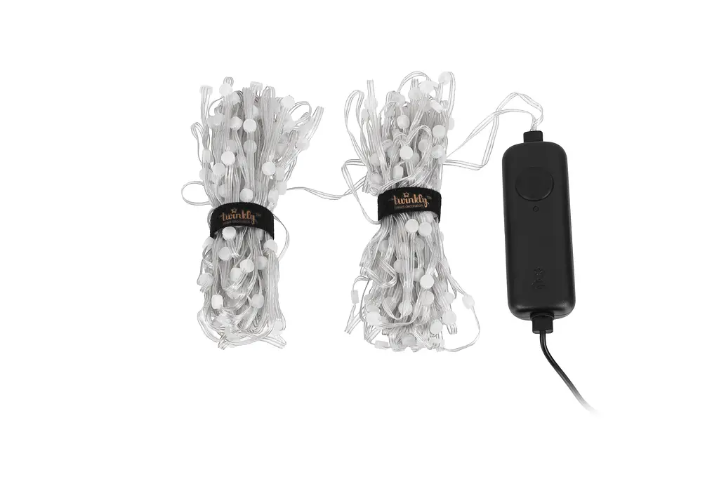 Twinkly Гірлянда Smart LED Twinkly Dots Lights RGB 400 Gen II, IP44, 20м, кабель прозорий - фото 3
