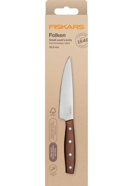 Ніж кухарський малий Fiskars Folken FSC 12 см (1075693) - фото 4