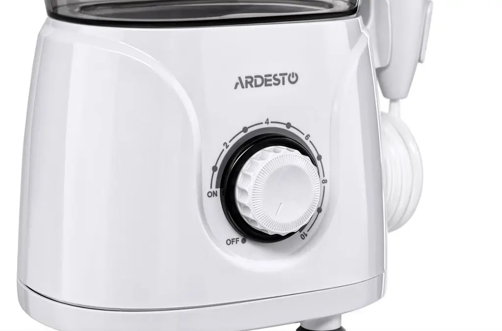 Іригатор стаціонарний Ardesto 600 мл 8 насадок Білий (2642492831) - фото 3