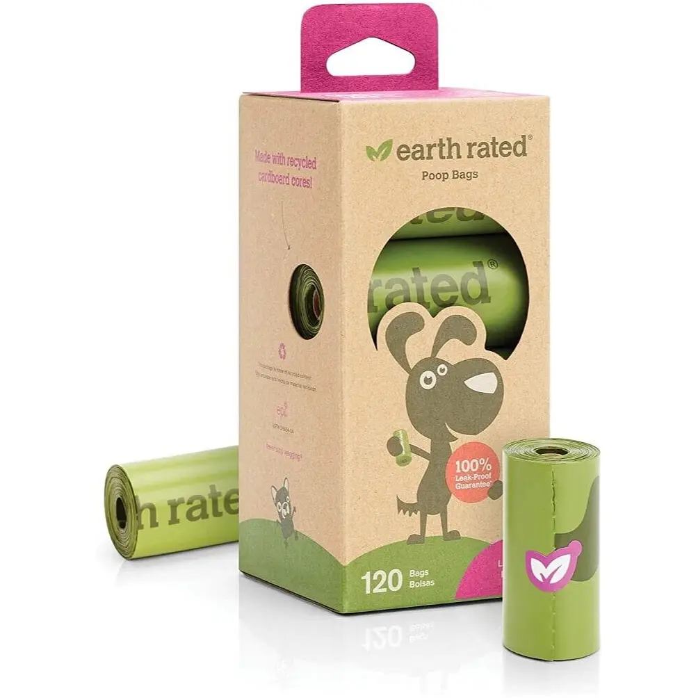 Біорозкладні пакети для собак Earth Rated 22 х 33 см 15 шт.