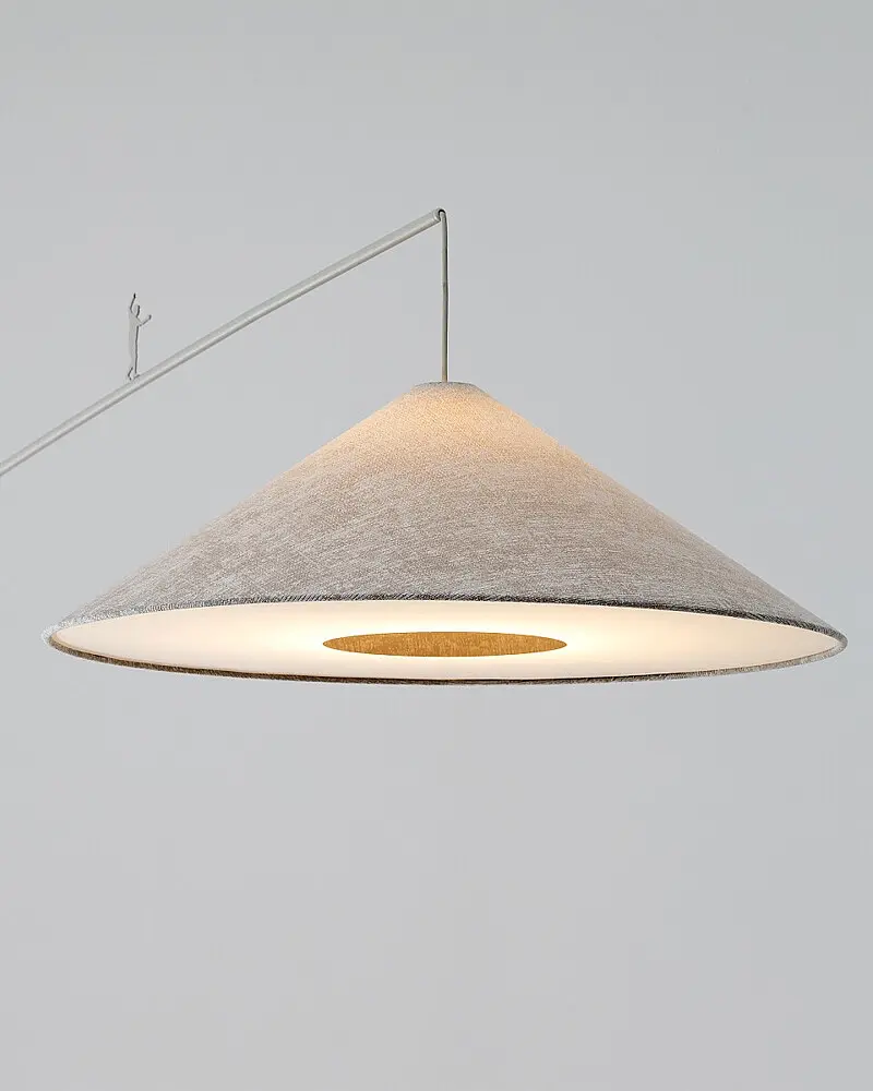 Торшер Nowodvorski 11686 Poise A E27 1x25W IP20 светло-серый - фото 2