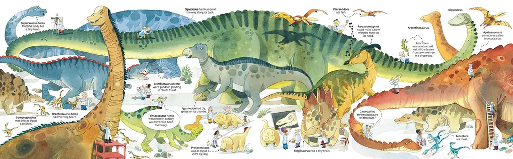 Big Book of Dinosaurs - Alex Frith, англ. мова (9781474927475