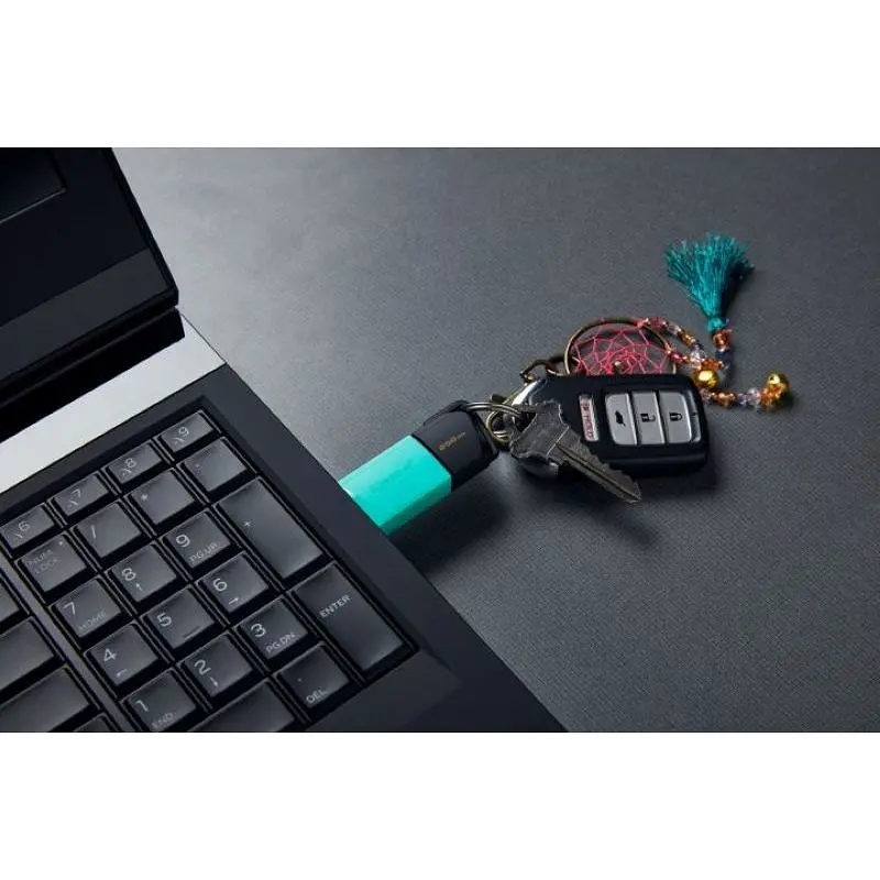 Флеш Kingston Exodia M 256 ГБ Black/Teal (DTXM/256GB) - фото 4