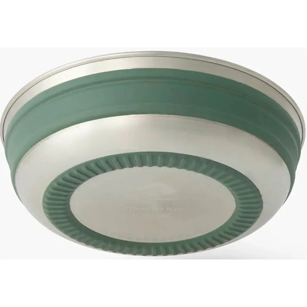 Миска Sea To Summit Detour Stainless Steel Collapsible Bowl M Laurel Wreath Green - фото 3