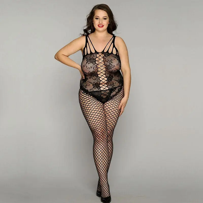 Бодистокинг JSY P81171 Plus size - фото 3