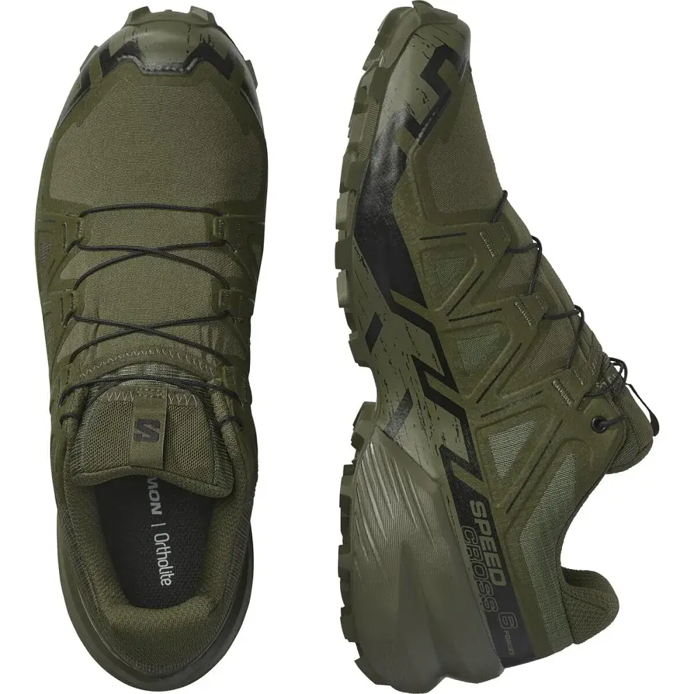 Кросівки Salomon Speedcross 6 Forces 11.5 Green/Black - фото 6