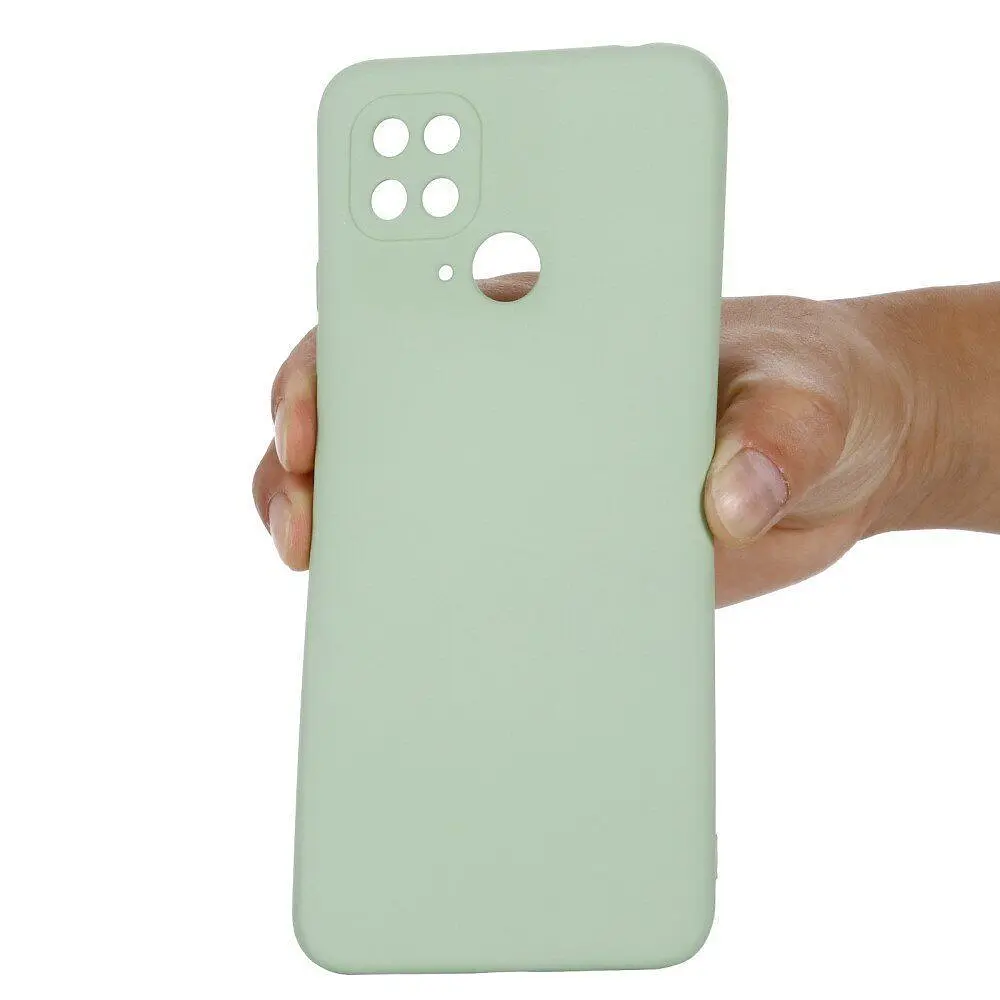 Чохол Square Full Camera Case для Xiaomi Redmi 10C (Green) [72361] - фото 6