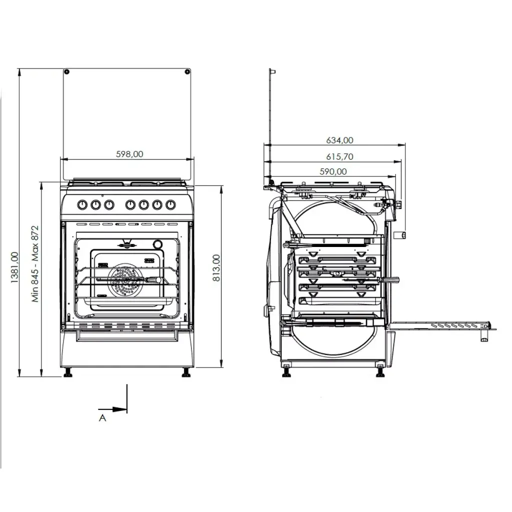 Плита Grunhelm G4FG6612W - фото 2