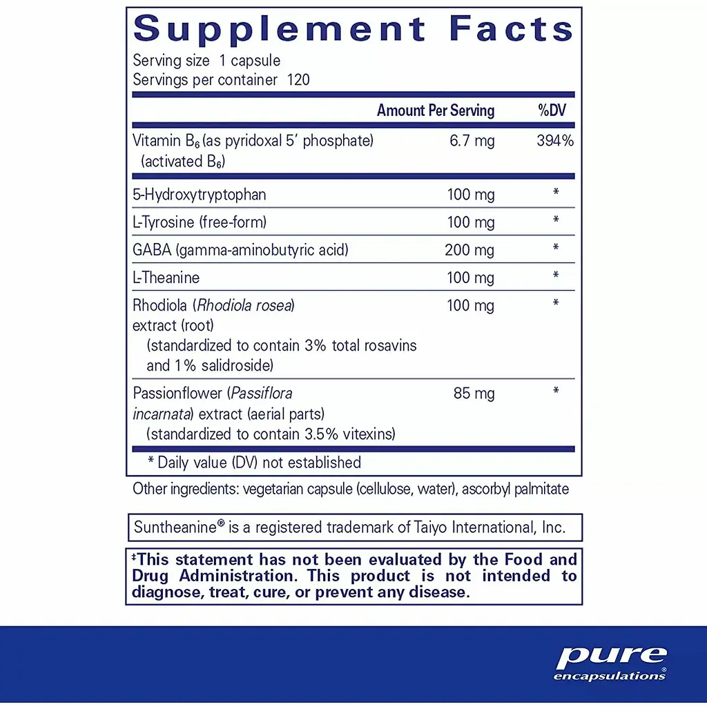 Емоційне здоров'я Pure Encapsulations Emotional Wellness 120 капсул - фото 2