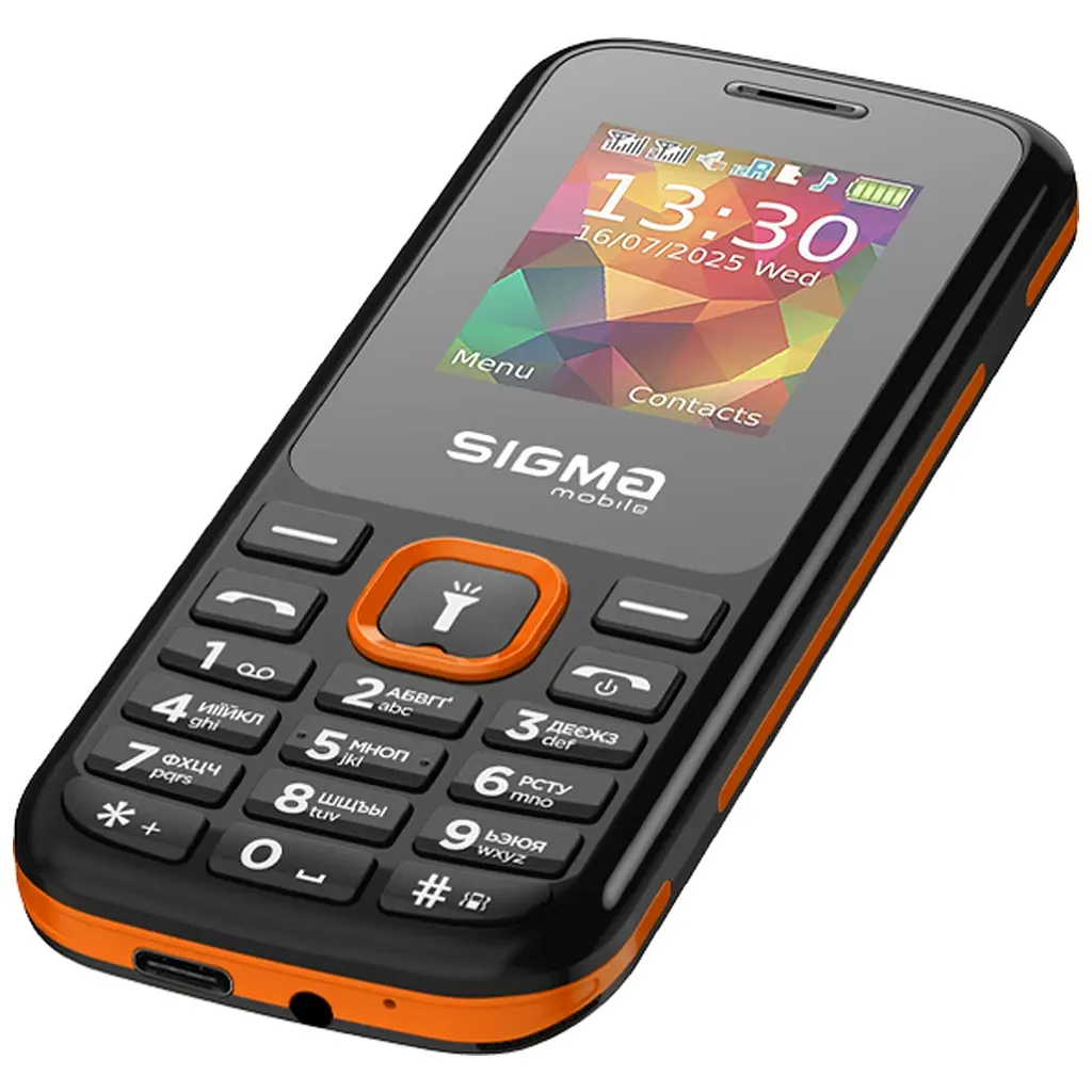 Мобильный телефон Sigma X-style 171 MINI Track Black-Orange (4827798813737) - фото 5