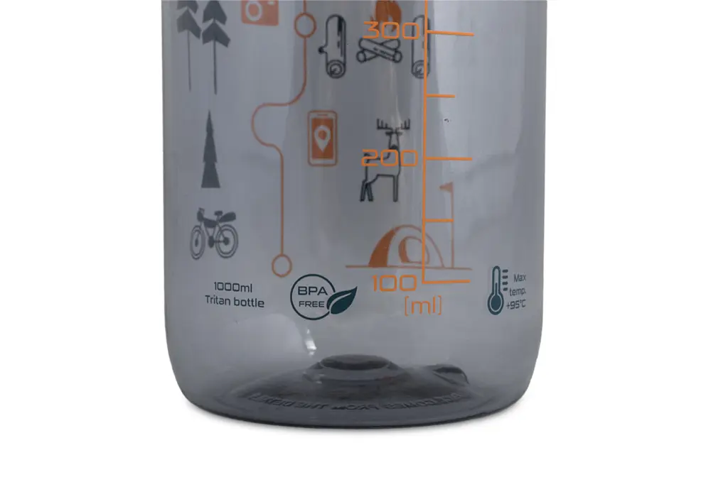 Фляга Pinguin Tritan Sport Bottle BPA-free 1,0 л Сірий - фото 3