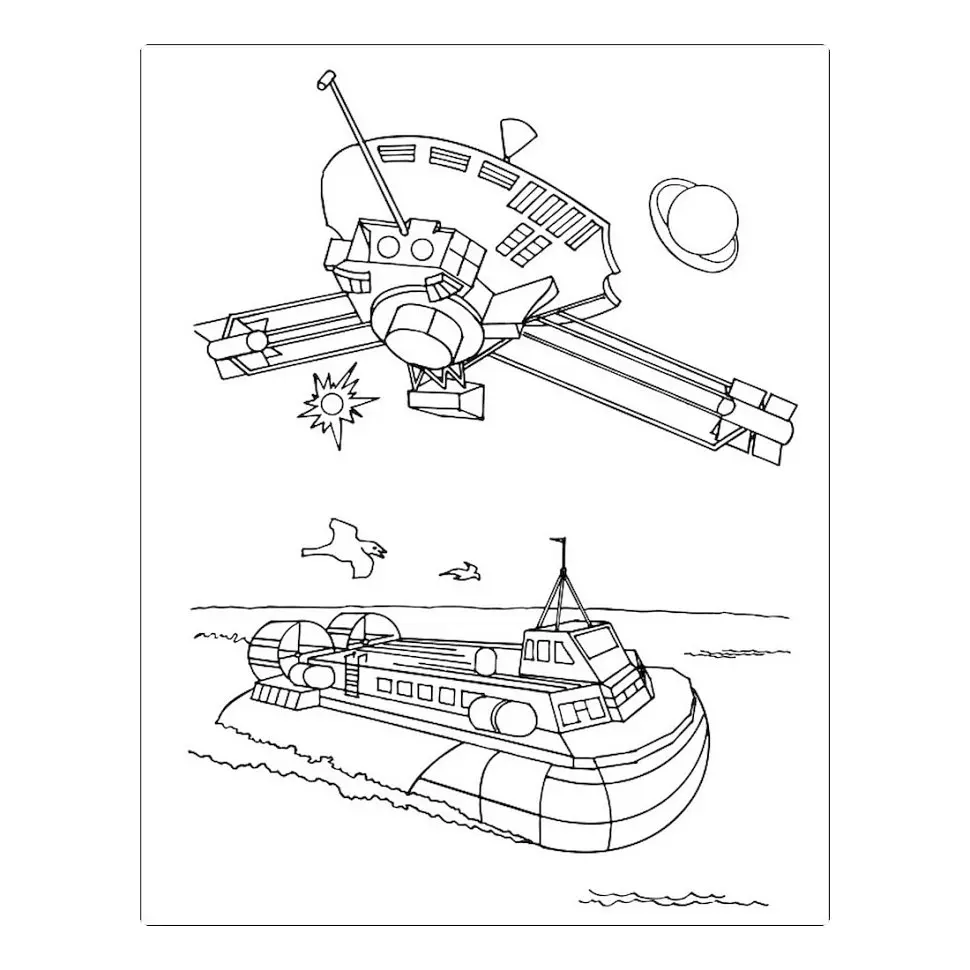 Велика книга розмальовок "Воїни та чудовиська" 1736005, 64 сторінки - фото 2