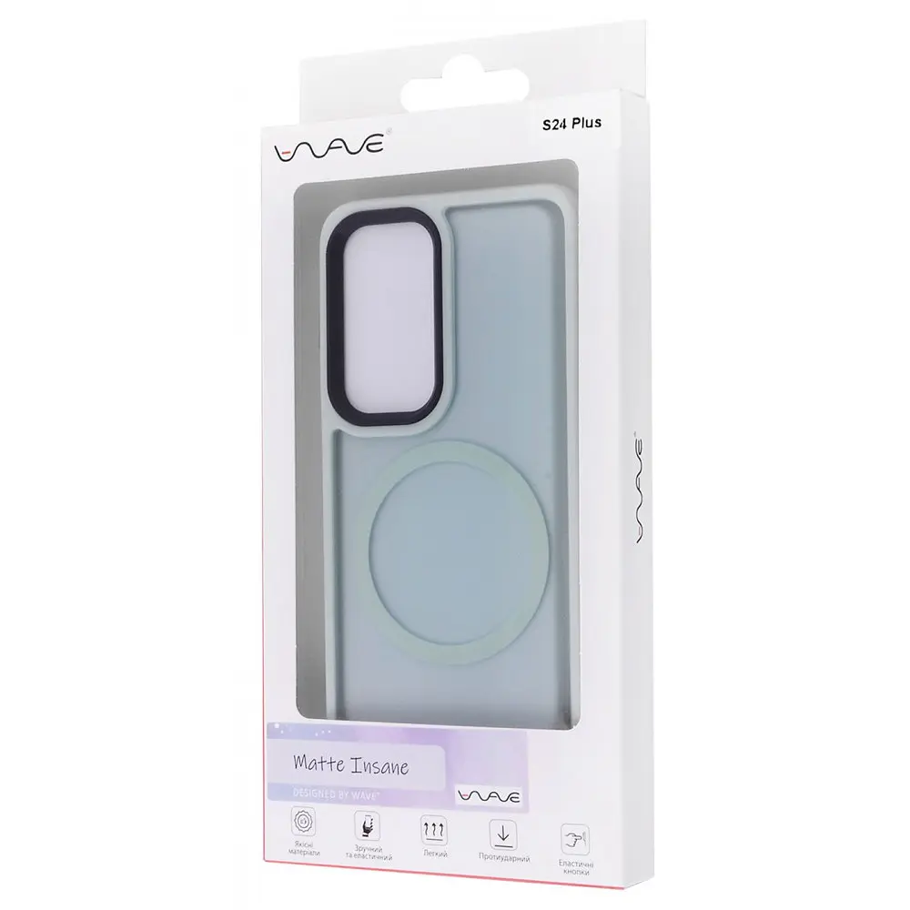 Чохол WAVE Matte Insane Case with Magnetic Ring Samsung Galaxy S24 Plus/S25 Plus в асортименті - фото 2
