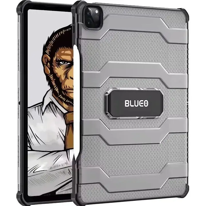 Чохол Blueo Drop Resistance with Kickstand для Apple iPad Pro 11` M4/M5 (2024-2025) Black [142161] - фото 2