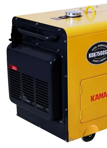Генератор дизельный Kama KDK7500SC3 5kW (YT28210) [74784] - фото 2