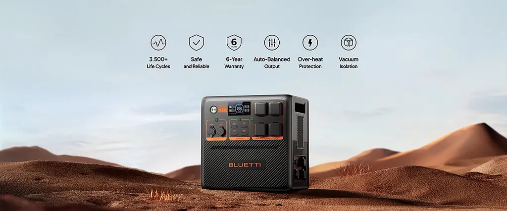 Зарядна станція Bluetti AC240P - фото 6