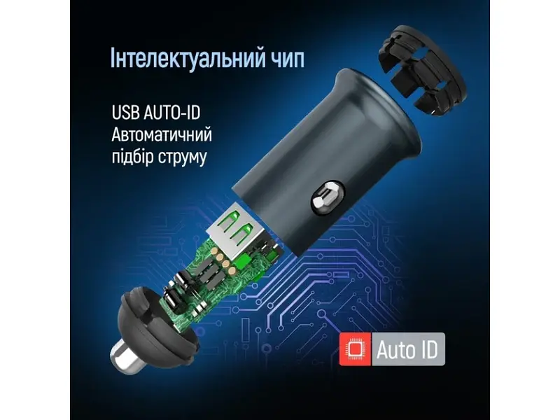 Автомобільний зарядний пристрій ColorWay 38 W Gray (CW-CHA065PD-GR) - фото 7