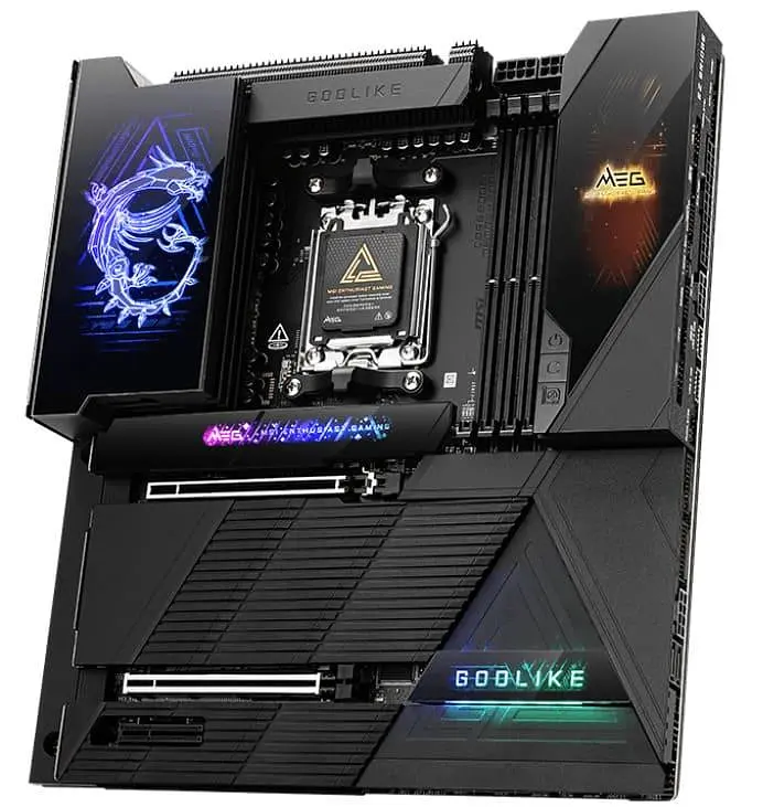Материнська плата MSI MEG X870E GODLIKE (MEG X870E GODLIKE) (Socket AM5, AMD X870E, E-ATX) - фото 2