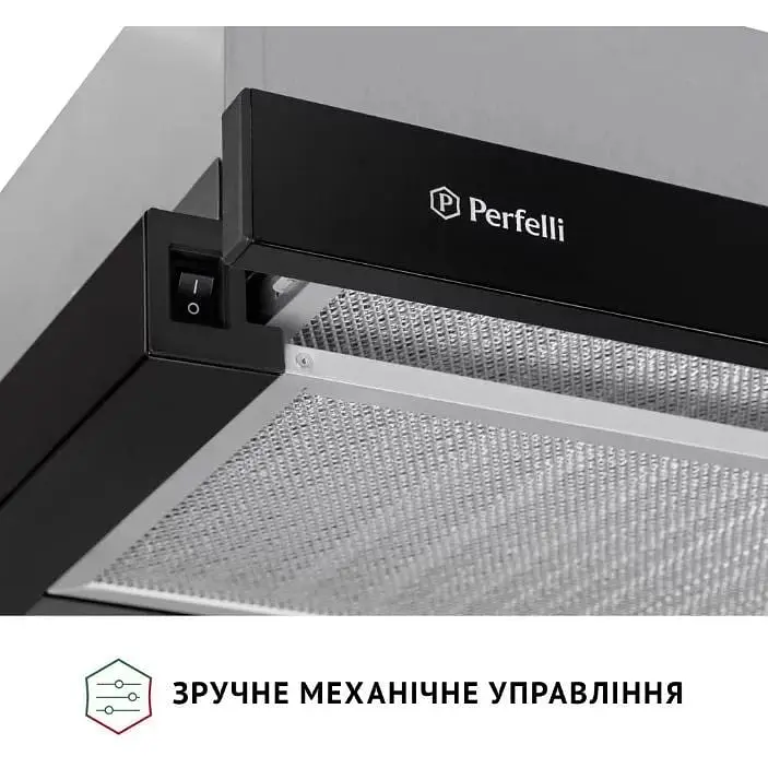 Витяжка телескопічна Perfelli TL 502 BL LED - фото 4
