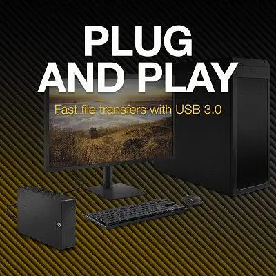 Зовнішній жорсткий диск 3.5 20TB Expansion Desktop Seagate (STKP20000400) - фото 7