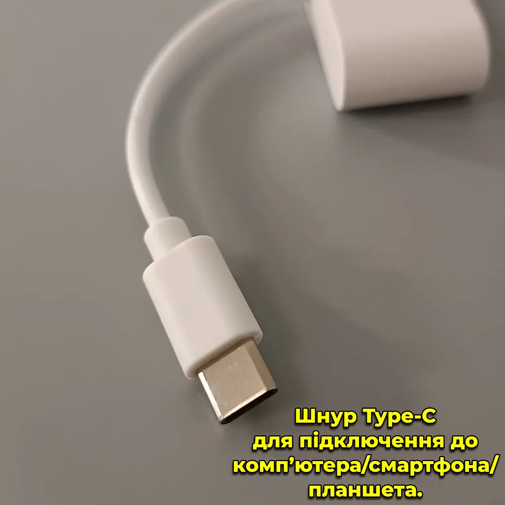 Кардридер/перехідник з Type-C на USB (1 x USB, 1 x microSD, 1 x SD/SDHC/SDXC). Для флешок та інших пристроїв - фото 5