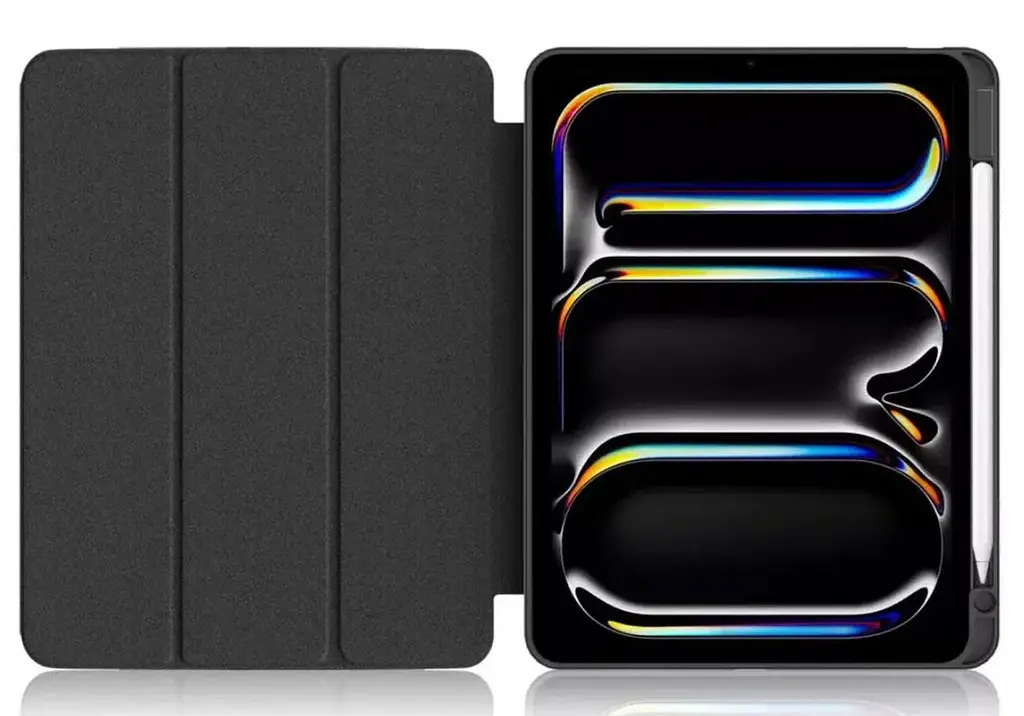 Чохол Primolux Transparent для планшета Apple iPad 11" (A16) 2025 (A3354 / A3355 / A3356) - Black/Clear - фото 3