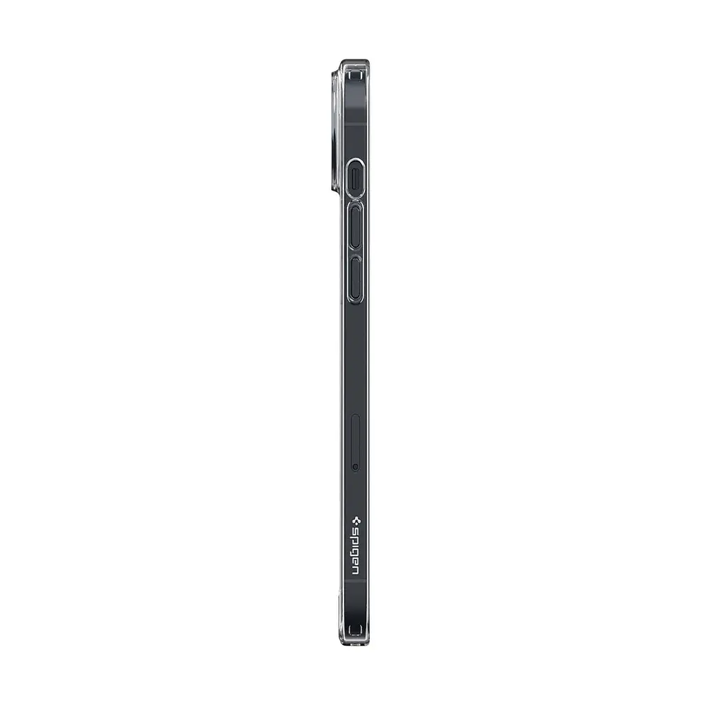 Чехол Spigen Air Skin Hybrid для iPhone 15 Plus Crystal Clear (ACS06645) + защитное стекло - фото 8