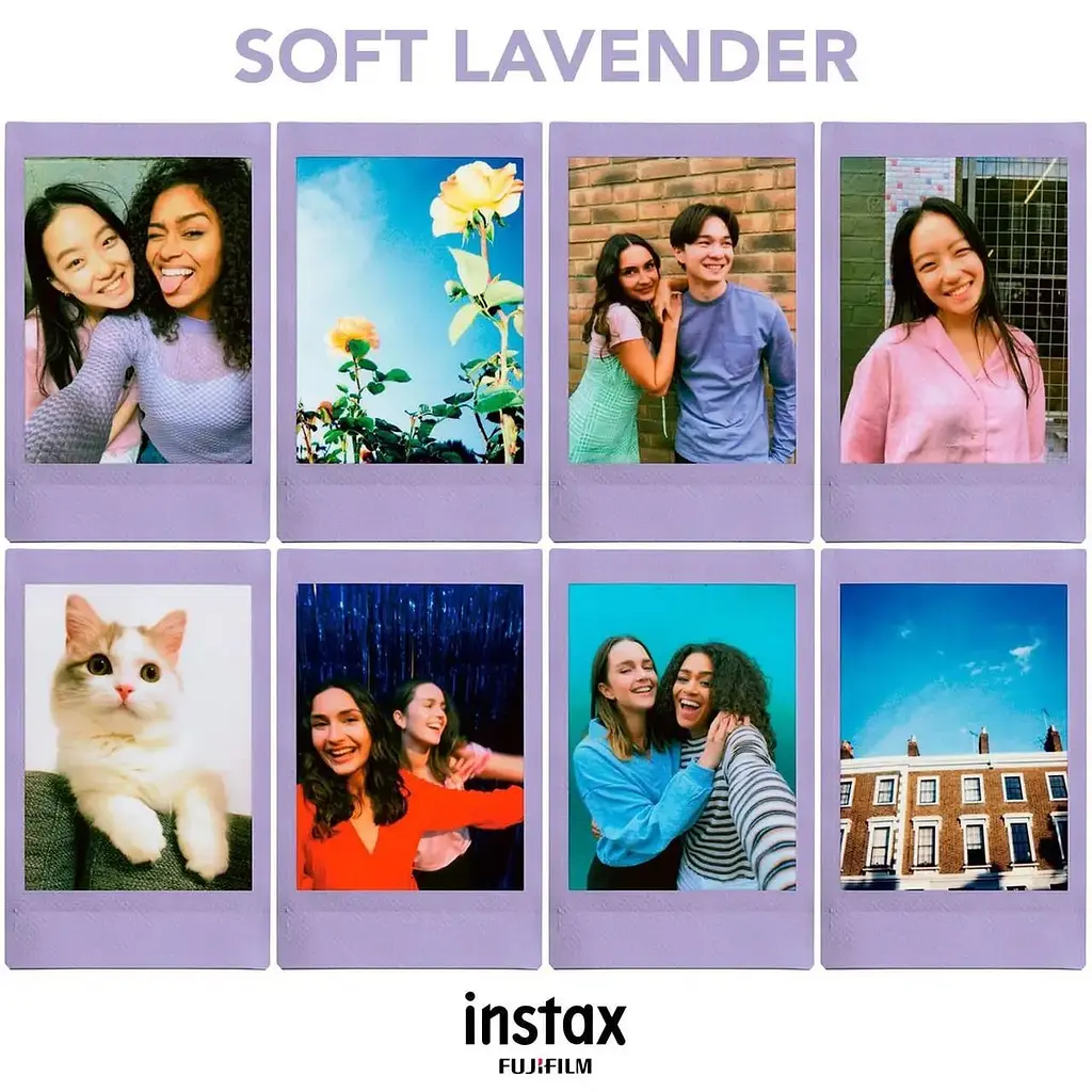 Фотопапір Fujifilm Instax Mini Soft Lavender Film 1x10 (16812376) [144752] - фото 4