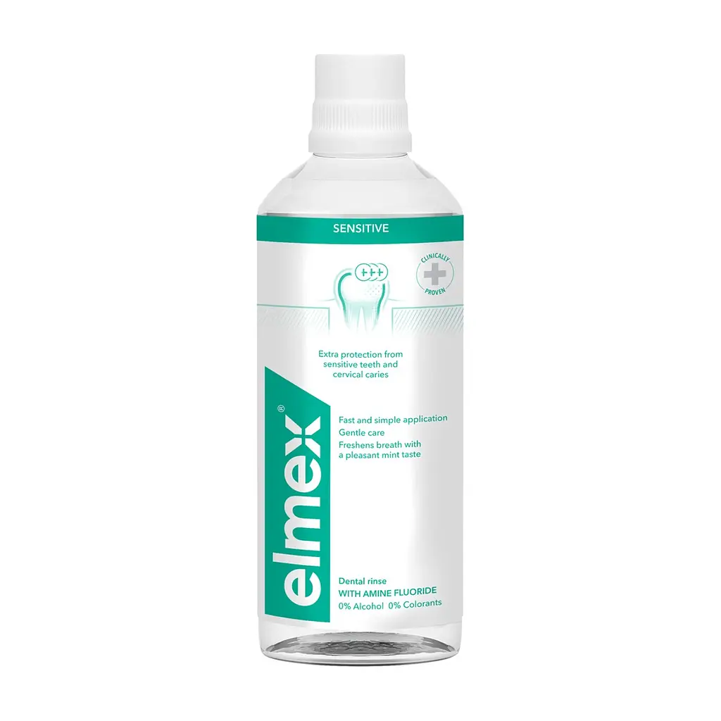 Ополіскувач для порожнини рота Elmex Sensitive Plus 400 мл (7610108065370) - фото 3