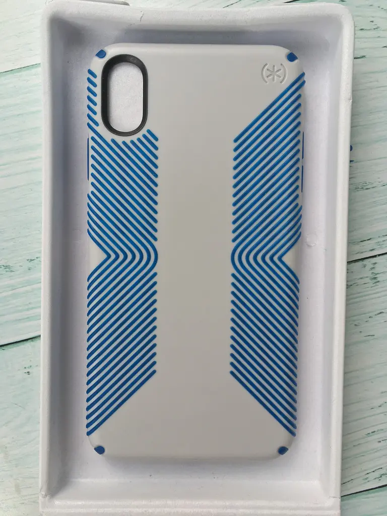 Чохол протиударний Speck Presidio Grip 117106-7569 для iPhone XS Max (6.5") Blue - фото 4