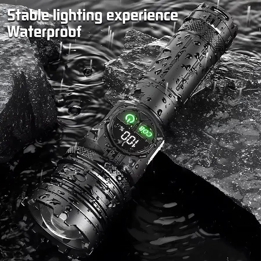 Ліхтар з функцією зуму NIGHT VISION FLUORESCENCE 701-PM10-TG, Li-Ion акумулятор, ЗУ Type-C, індикація заряду (47152-701_302) - фото 9