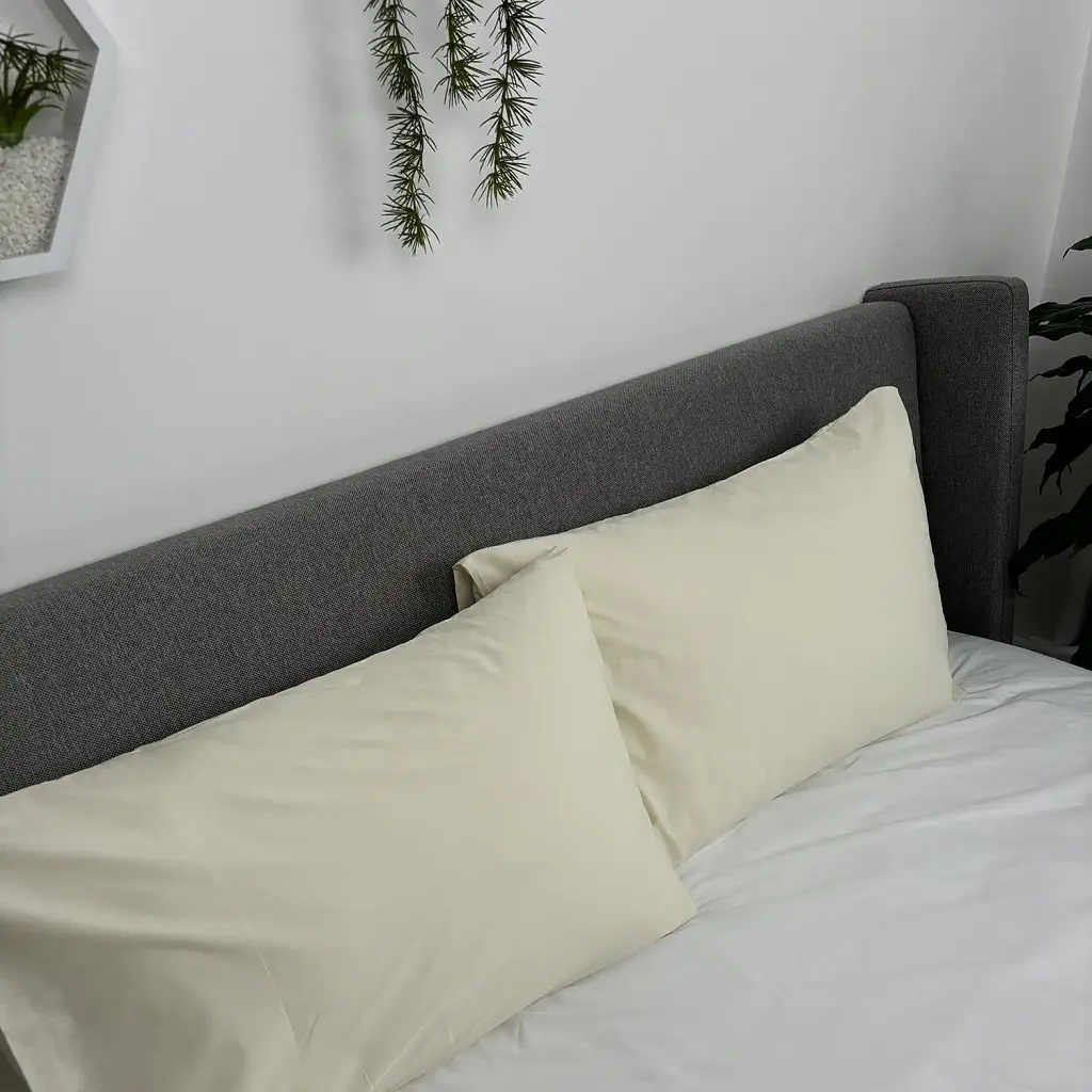 Комплект наволочек ТЕП скрутка Молочный 70x70 см (2-04245_30479) - фото 3