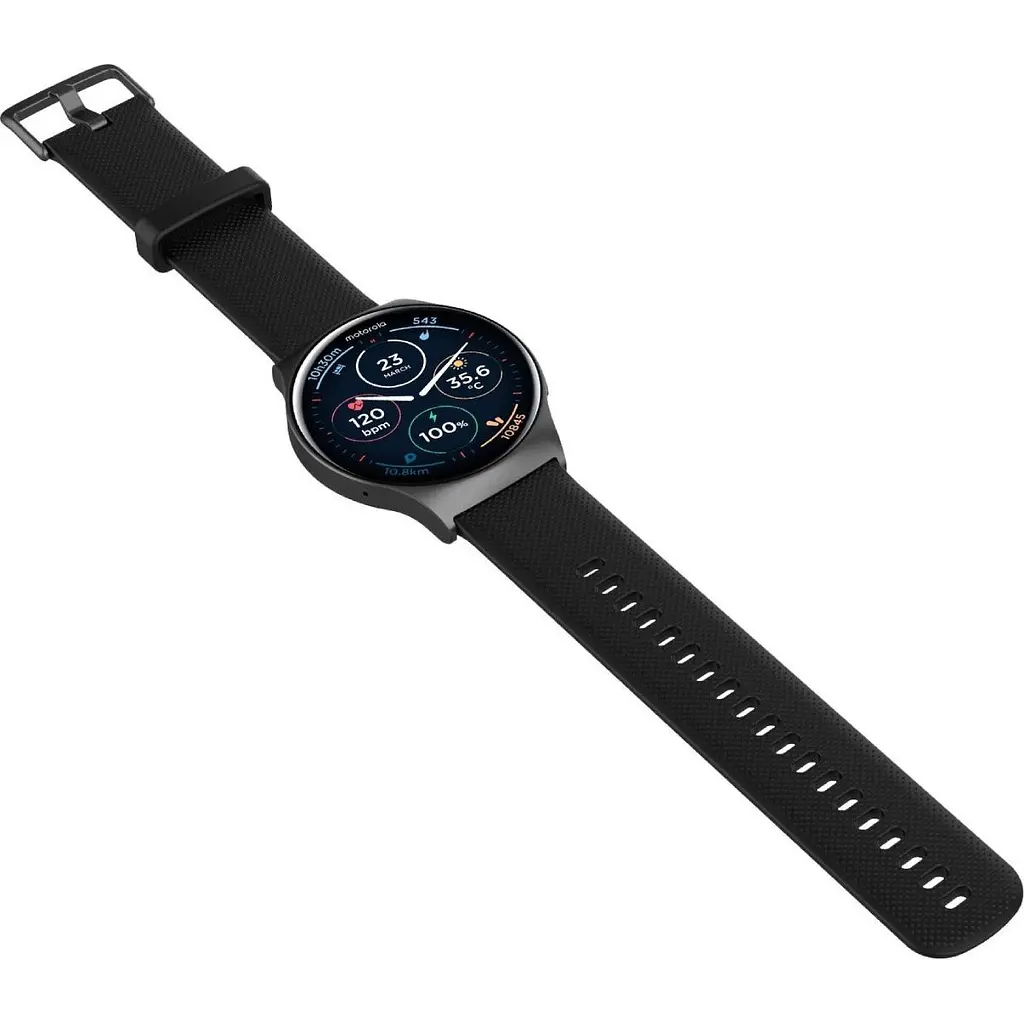 Смарт-часы Motorola Moto Watch 120 Phantom Black (MOSWZ120-PB) [138667] - фото 13